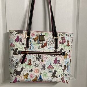 Dooney & Bourke Colorful Cat Print Tote, Temp reduction!!!